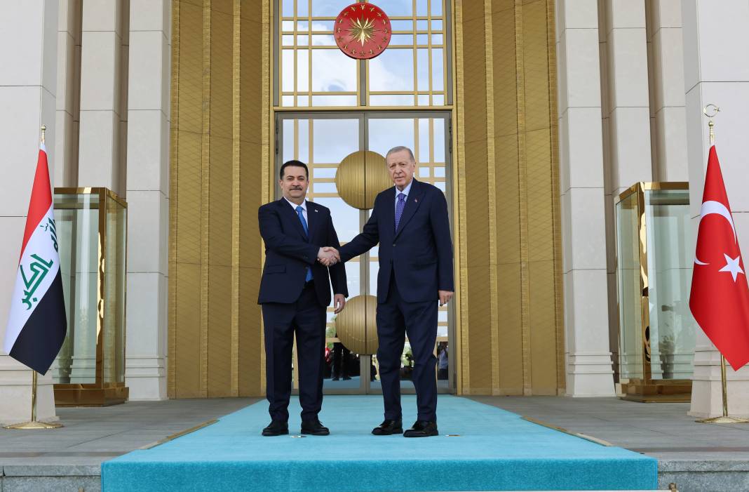 Irak Başbakanı Ankara’da! Külliye’de resmi tören: Sudani’den güç birliği mesajı... 34